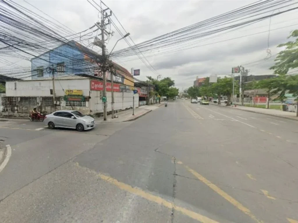 ขายที่ดินถนนอุดมสุข 51 ใกล้ MRT ศรีอุดม ทำเลดีติดถนนใหญ่