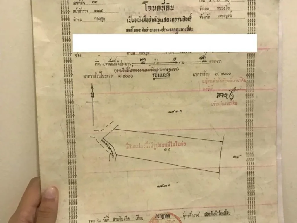 ที่ดินว่างเปล่า 10-1-94 ไร่ ติดแม่น้ำป่าสัก ตกองทูล อ หนองไผ่ จเพชรบูรณ์ เอกสารโฉนด รวมค่าโอนฯ แล้ว ต่อได้ เจ้าของอยากขาย