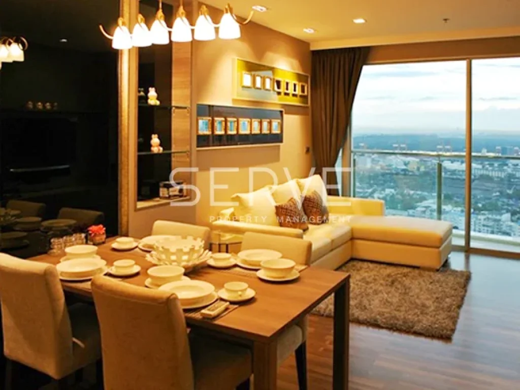 ปล่อยเช่า Sky Walk Condominium BTS Phra Khanong 2 Bd 2 Bth 91 sqm 65 K