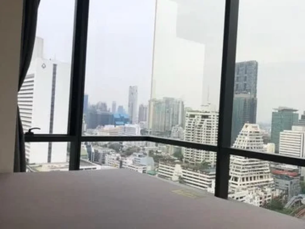 ให้เช่าคอนโด Ashton Silom 86 sqm 2 bed 2 bath Facing Mahanakorn Tower