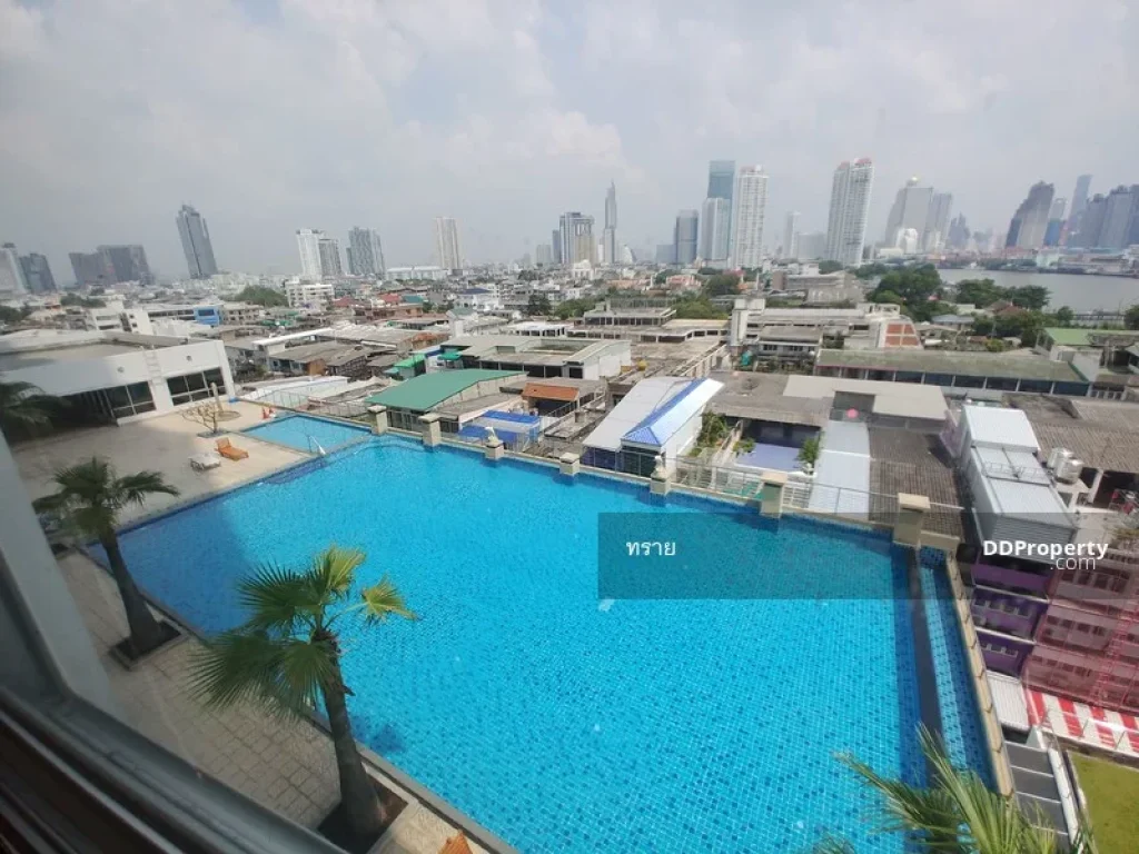 ขายคอนโด Supalai River Place เจริญนคร 39 ขนาด 104 ตรม 2 นอน 2 ห้องใหญ่ หัวมุม มองเห็นวิวแม่น้ำ