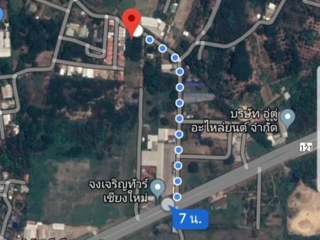 ขายด่วนที่ดินติดถนน2ด้าน ติดบ้านจัดสรร ใกล้วงแหวน รอบ 3 อสารภี จเชียงใหม่