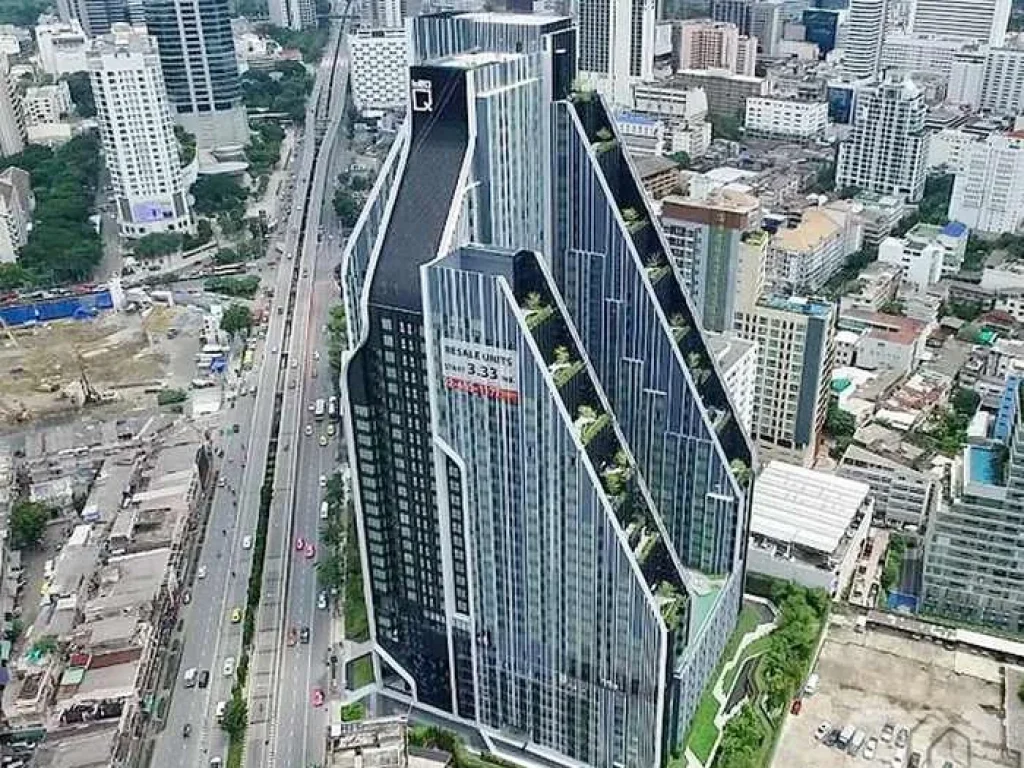 Condo Ideo Q จุฬา-สามย่าน ใกล้ MRT สามย่าน 335 ตรม 1 ห้องนอน ชั้น14 วิวสระว่ายน้ำ ห้องสวย เฟอร์ครบ