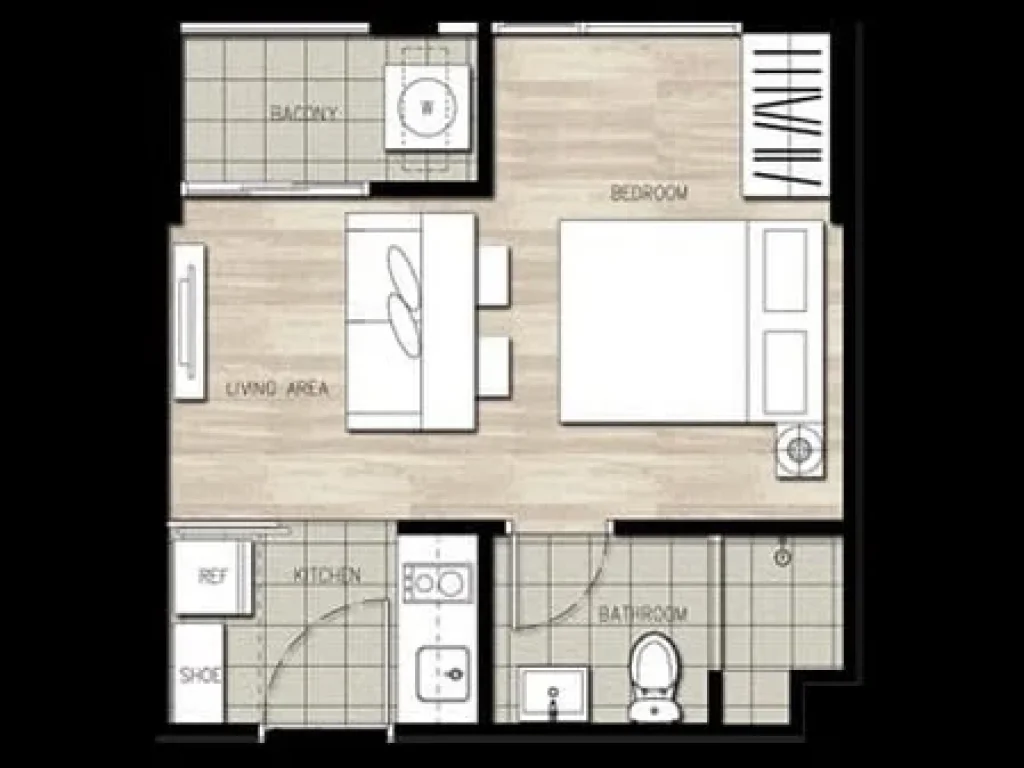 ขายคอนโด The Base Rama9 พร้อมอยู่ Full furnished ขายถูก ราคา17ล้าน