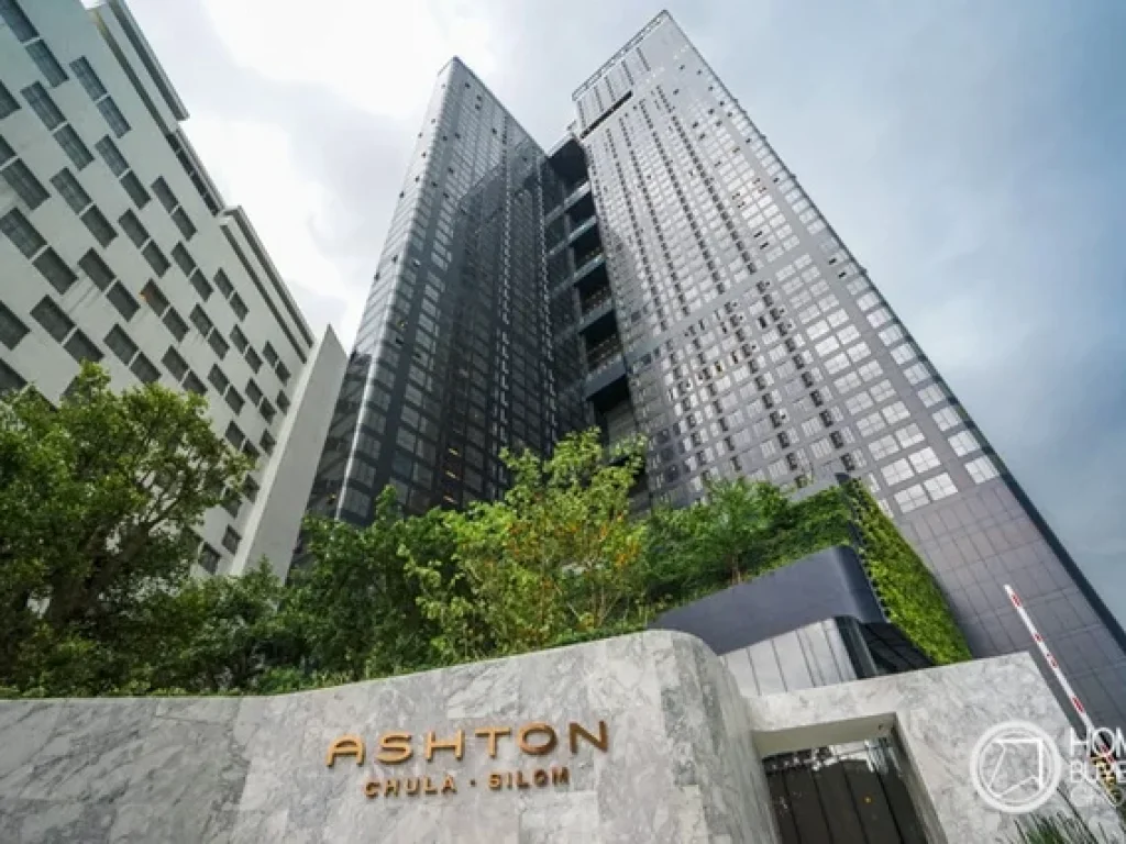 ขายคอนโด แอชตัน จุฬา-สีลม Ashton Chula-Silom 34ตรม ห้องมุม กระจกโค้ง ชั้น 26