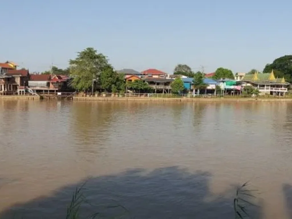 ที่ดินติดแม่น้ำเจ้าพระยา ที่ จพระนครศรีอยุธยา อย 024 ขายที่ดินติดแม่น้ำเจ้าพระยา นอกเกาะเมืองอยุธยา ใกล้วัดท่าการ้อง