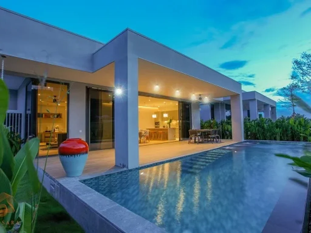 ขายบ้านเดี่ยว SANSARA VILLA TYPE C ดีไซน์หรู เขตชานเมือง วิวภูเขา