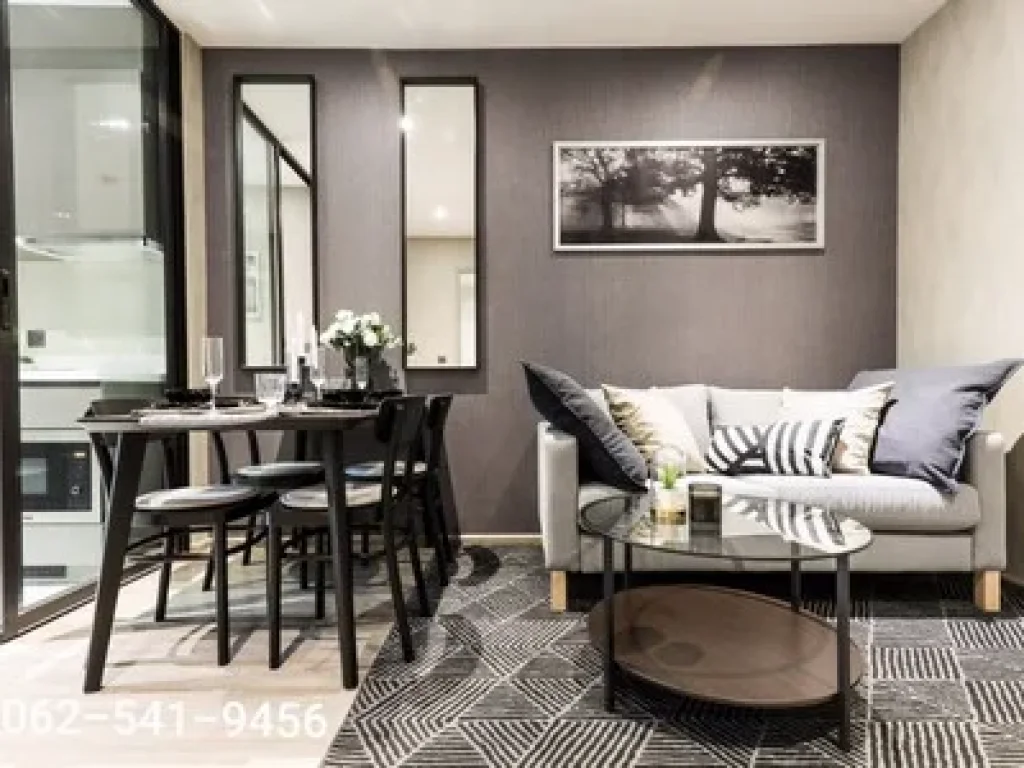 ให้เช่า Rhythm Condo รึทึ่ม สุขุมวิท 63 Sukhumvit 63 ห้องแต่งสวย เฟอร์ครบพร้อมอยู่