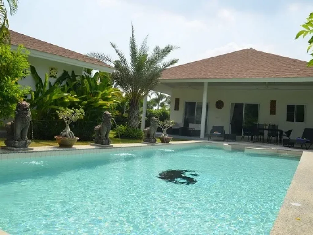 ขายบ้านเดี่ยว WELL-KEPT GARDEN AND POOL VILLA โปร่งสบาย บรรยากาศดี