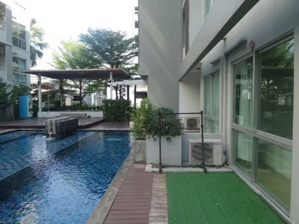 ขายด่วนคอนโด Aspace asoke-ratchada ห้องชั้น 1 ติดสระน้ำ Pool access-0862