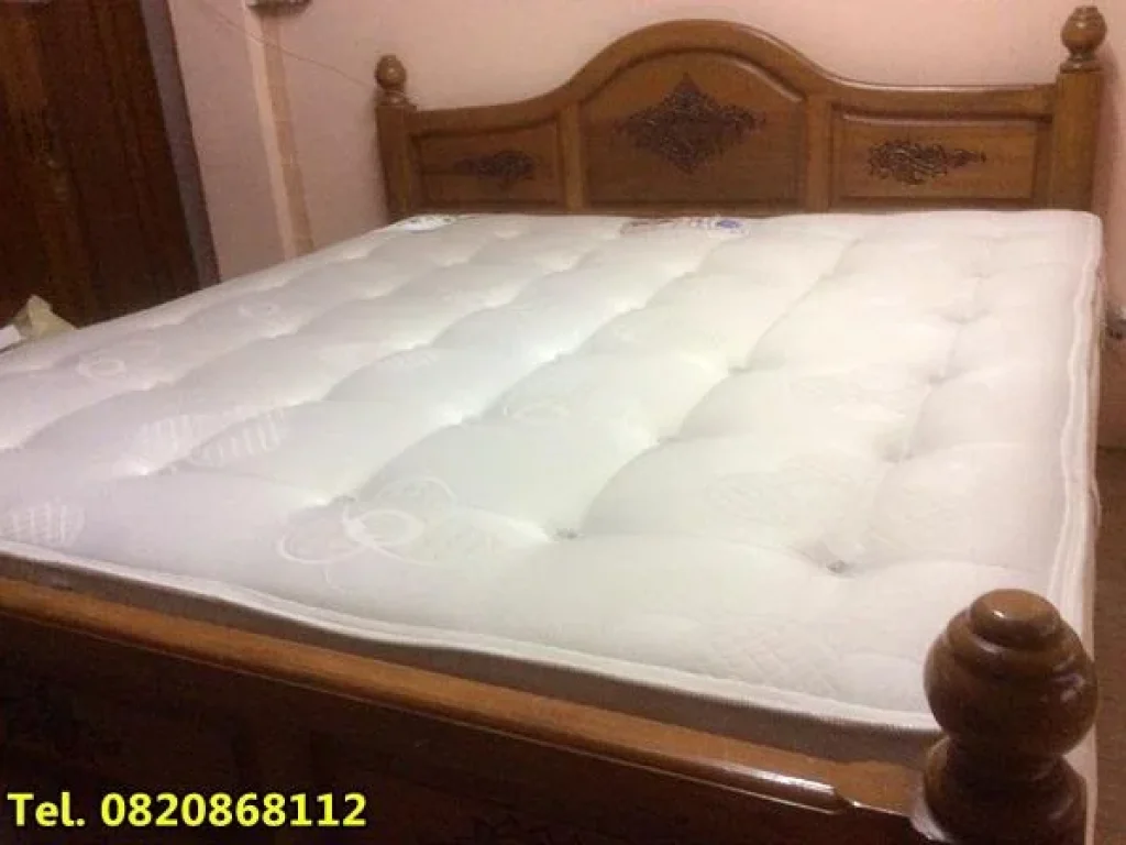 ขายเตียงไม้สัก แท้ 6ฟุต ด่วน โทร 082 086 8112 Sale Teak Wood Bed 6 fleet Call 082 086 8112