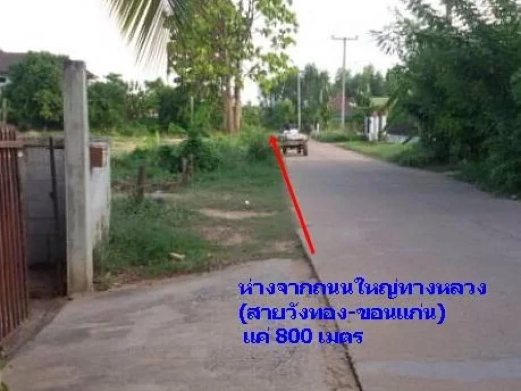 ขายด่วน ที่ดินพร้อมบ้านให้ด้วย 1 ไร่ วังทอง-พิษณุโลก