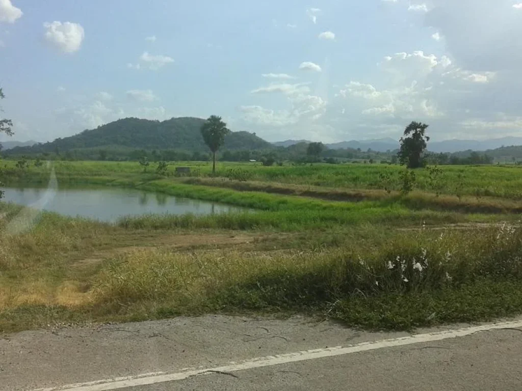 ที่ดินเพื่อการเกษตร โฉนด 27 ไร่ ติดถนนลาดยางติดห้วยน้ำ 120000บไร่