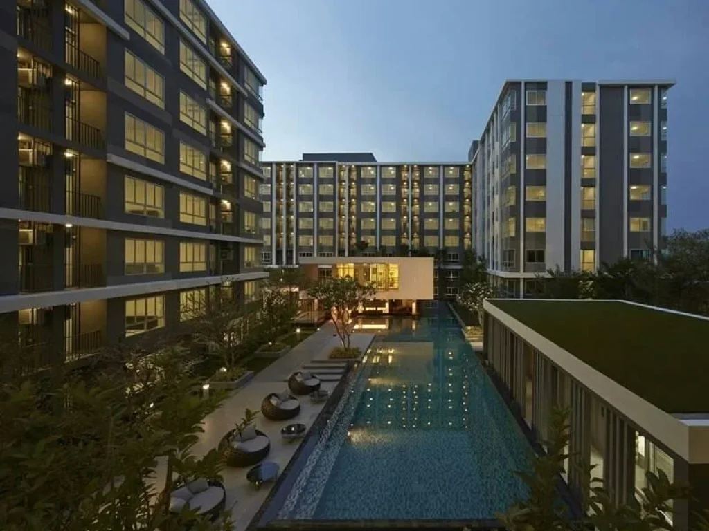 ให้เช่าดีคอนโด แสนสิริ Dcondo สุขุทวิท 109 สถานีแบรริ่ง ห้องขนาด 30 ตรม ชั้น 6 เฟอร์ครบ