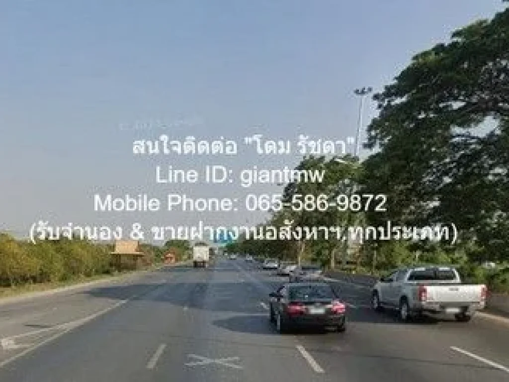 ขายที่ดินเปล่า ติดทางหลวงหลัก 2 สาย บางปะหัน