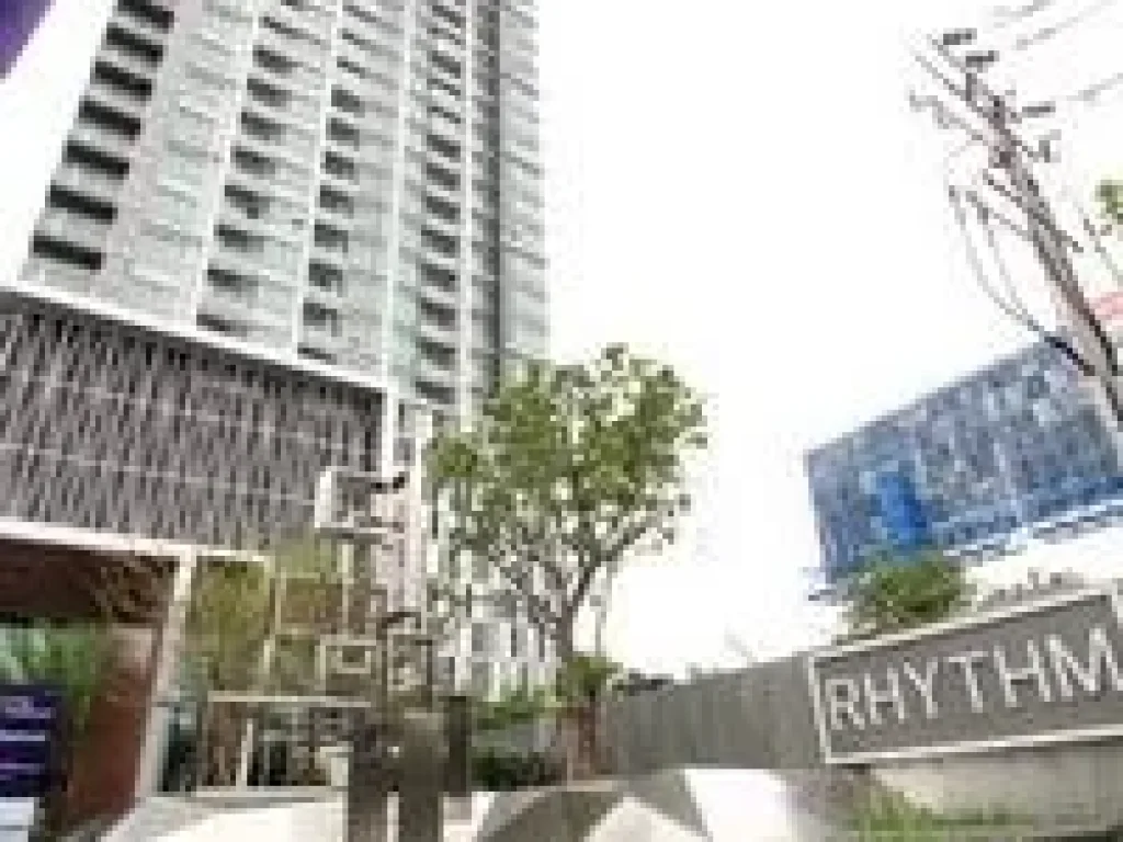 ให้เช่า คอนโด RHYTHM สาทร-นราธิวาส 38ตรม 1นอน ชั้น 12 28000บ