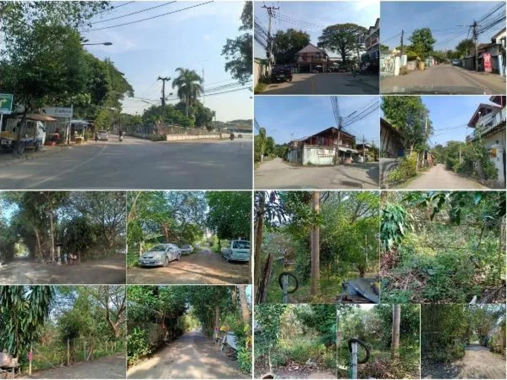 ขายที่ดิน 319 ตรว อเมืองเชียงใหม่ อยู่ในย่านชุมชน เส้นเลียบรถไฟ