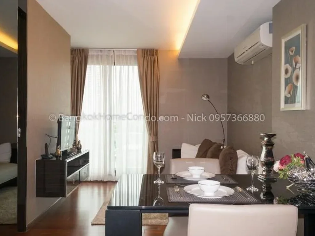 RENT ดิ แอดเดรส สุขุมวิท 61 แต่งสวย ห้องใหม่ ใกล้ BTS เอกมัย โทร 0810600433 1967015 รูป