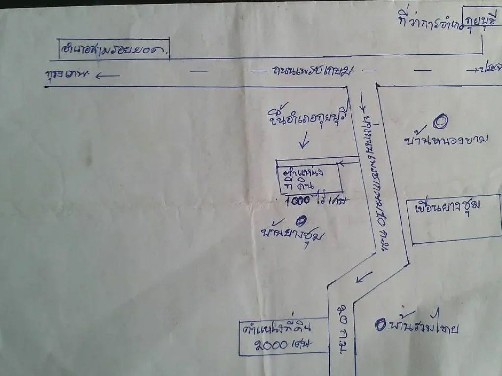 ขายที่ดินเปล่า จังหวัดประจวบศีรีขันธ์ กุยบรี