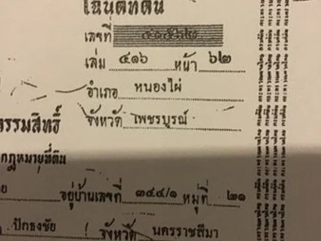 ขายที่ดินเปล่า 42 ไร่จังหวัดเพชรบูรณ์