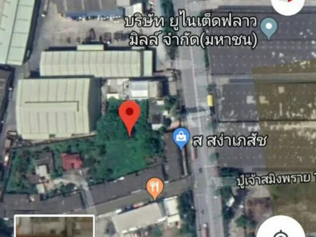 ขายที่ดินติดถนนปู่เจ้าสมิงพราย เจ้าของขายเอง 4ไร่ 1ตรว ราคาถูก