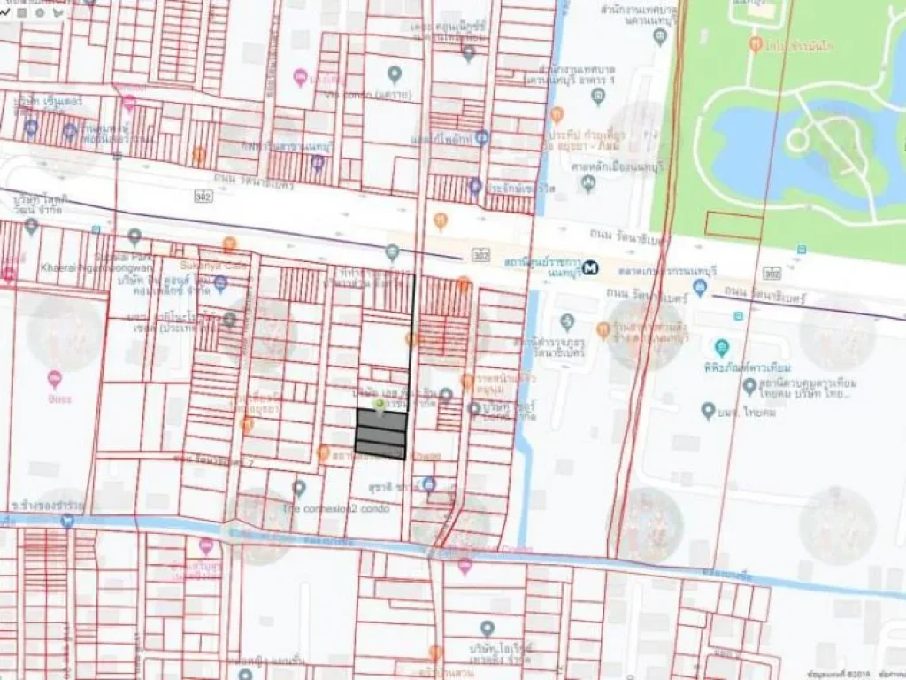 ทีี่ดินถมแล้ว 333 ตรว ซรัตนาธิเบศน์ 5 เมืองนนทบุรี