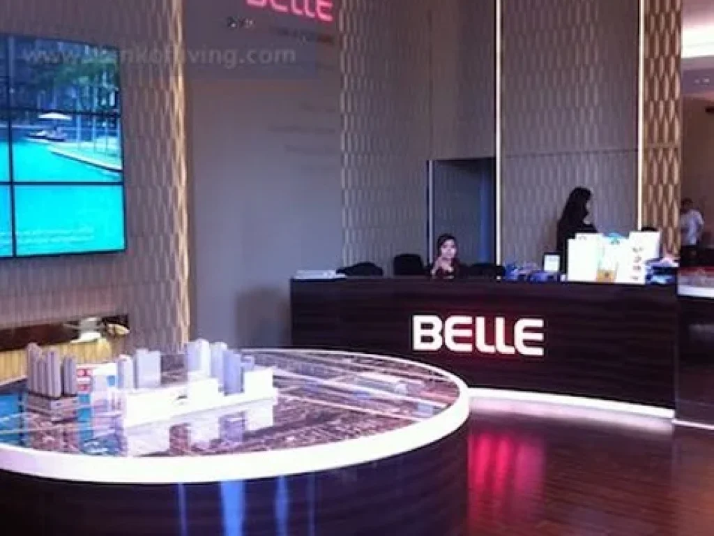 ให้เช่า คอนโด Belle Avenue เบล อเวนิว รัชดา-พระราม 9 FL23 1น 43ตรม สวย ใหม่ ถูก แค่24000บ