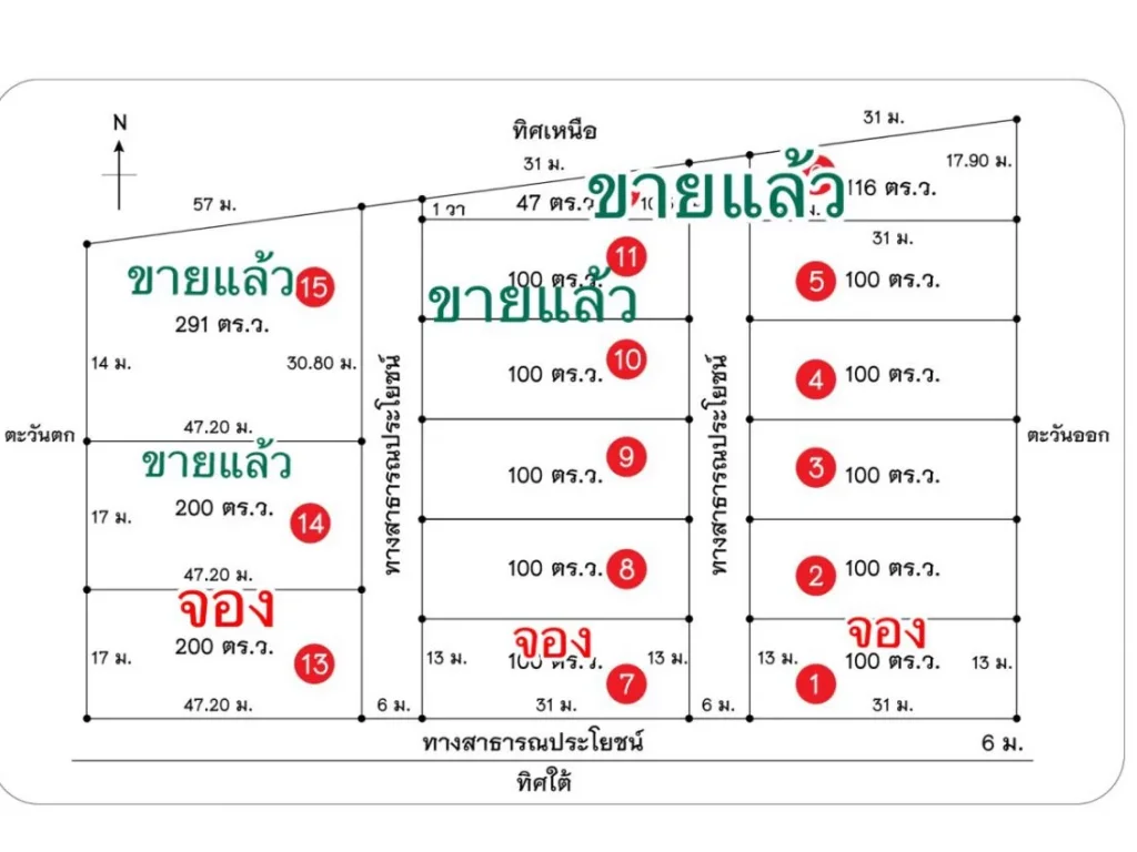 ขายที่ดิน แปลงๆ ละ 100 ตรว ติดกับค่ายสุรสีห์ พลร9 อเมือง จวกาญจนบุรี