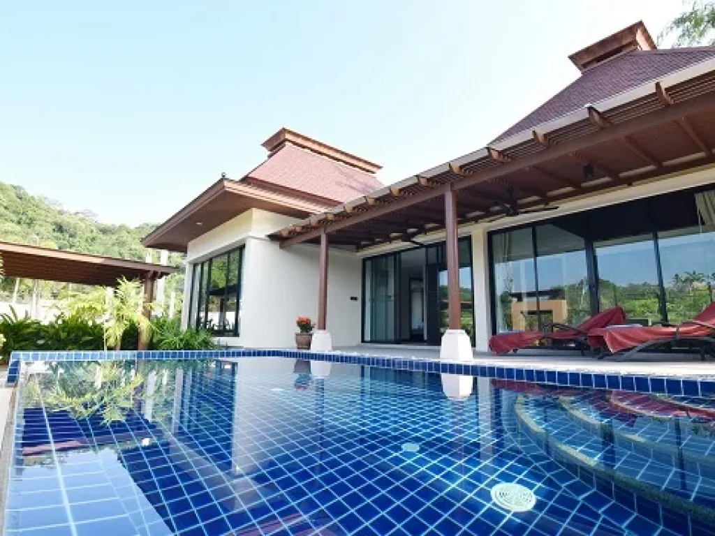 ขายบ้านเดี่ยว PANORAMA POOL VILLA สไตล์บาหลี บรรยากาศดี วิวภูเขา เงียบสงบ