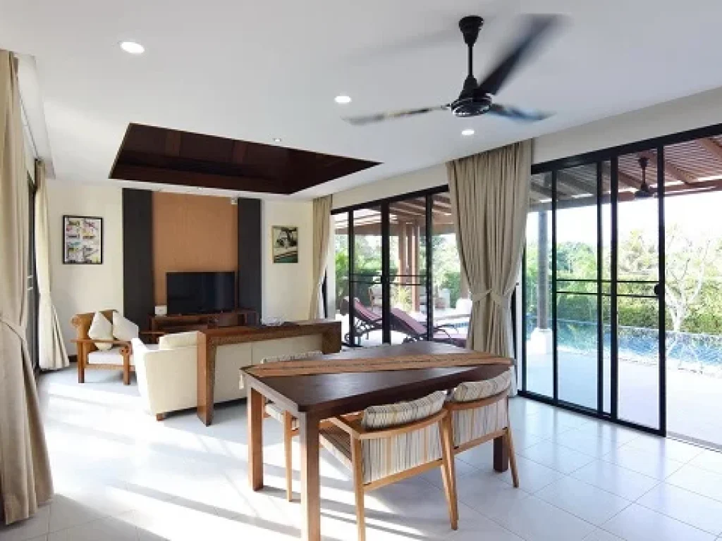 ขายบ้านเดี่ยว PANORAMA POOL VILLA สไตล์บาหลี บรรยากาศดี วิวภูเขา เงียบสงบ