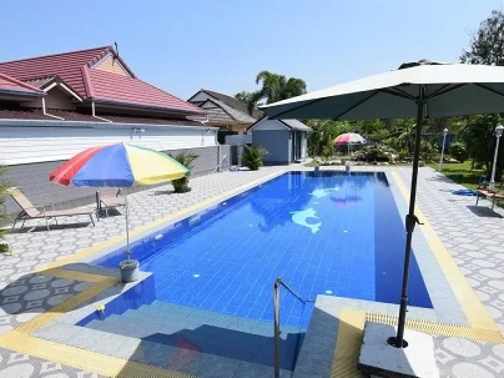 ขายบ้านเดี่ยว 2 VILLAS WITH A LARGE SWIMMING POOL พื้นที่กว้าง