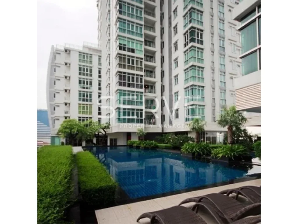 ปล่อยเช่าคอนโด Nusasiri Grand เอกมัย ชั้นสูง 3 นอน 3 น้ำมีอ่าง ห้อง Maid 176 sqm 80000 บ