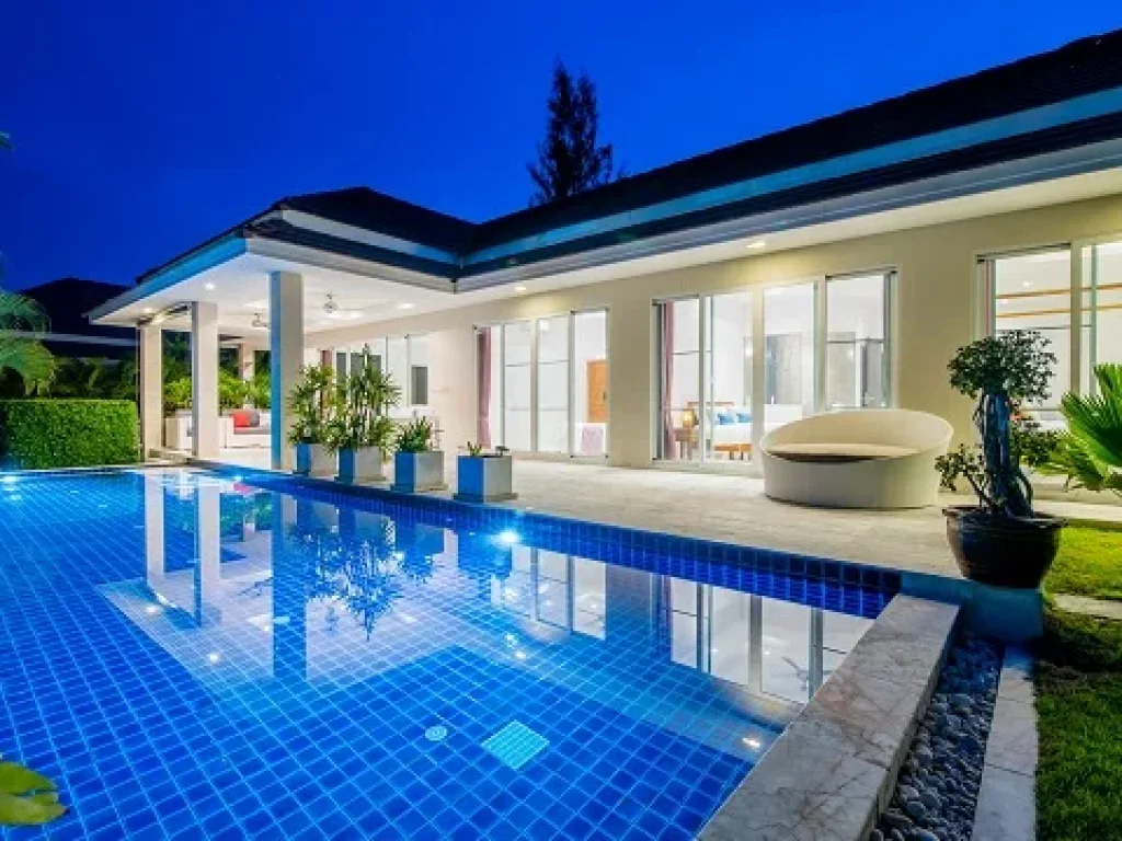 ขายบ้านเดี่ยว POOL VILLA S ดีไซน์สวยทันสมัย คุณภาพดี บรรยากาศเงียบสงบ