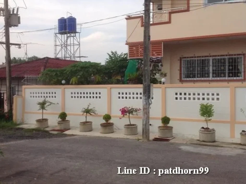 บ้านเดี่ยว 2ชั้นกลางเมืองหาดใหญ่ บ้านสภาพใหม่พร้อมเข้าอยู่ ภายในสวย โปร่ง สะอาด Built in ทั้งหลัง