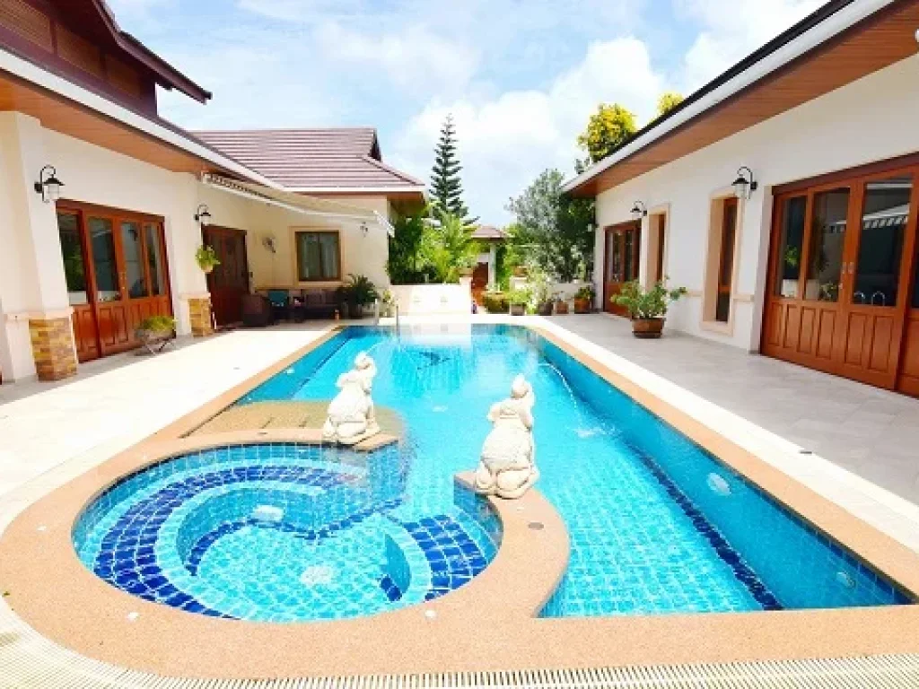 ขายบ้านเดี่ยวหรู HILLSIDE HAMLET POOL VILLA ราคา 15 ล้าน ตกแต่งอย่างดี บรรยากาศดี เงียบสงบ