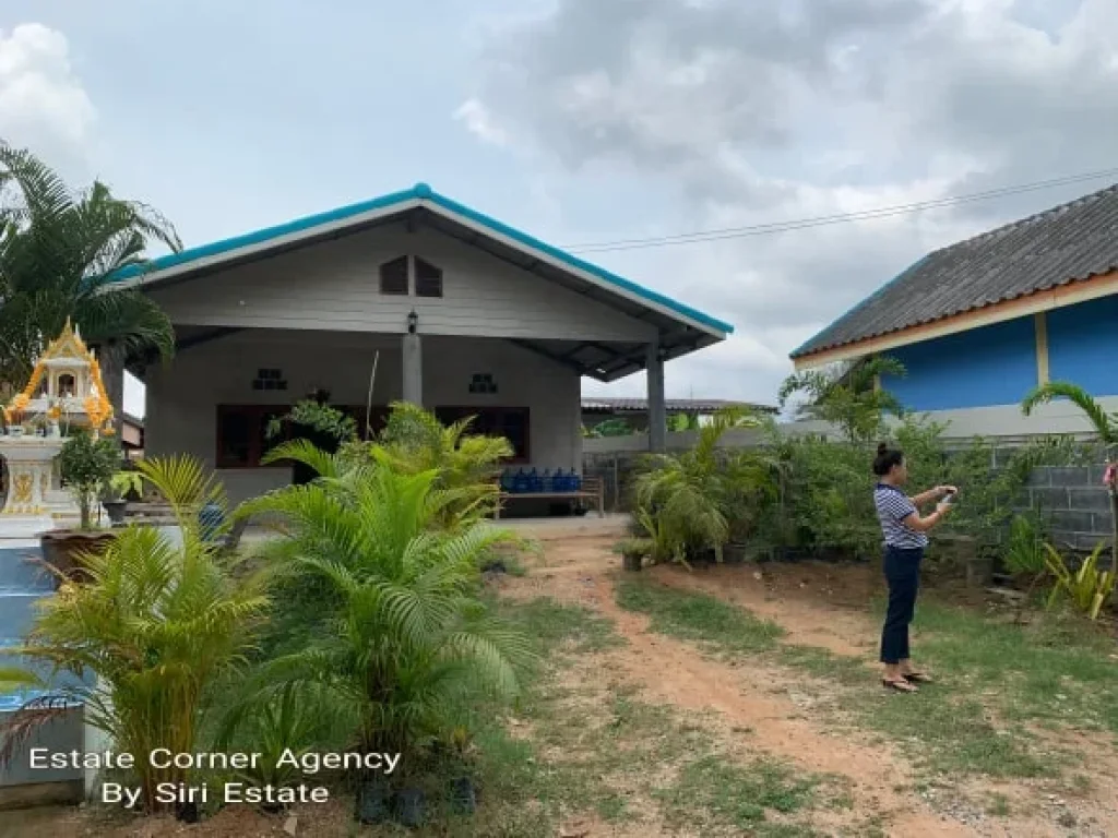 บ้านเดี่ยวพร้อมที่ดิน 100 ตรวา นิคมพัฒนา ระยอง