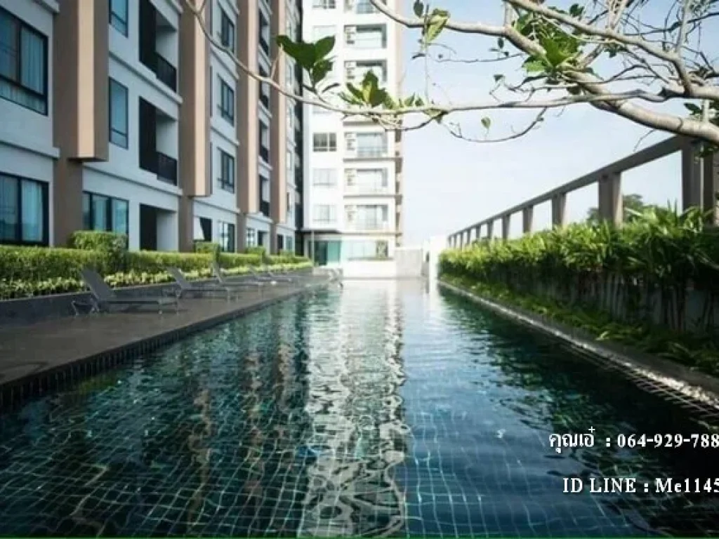 ให้เช่า15000 The Sky 2 Laemchabang ขนาด35ตรม 1นอน 1น้ำ ชั้น9 วิวภูเขา เฟอร์นิเจอร์ครบ