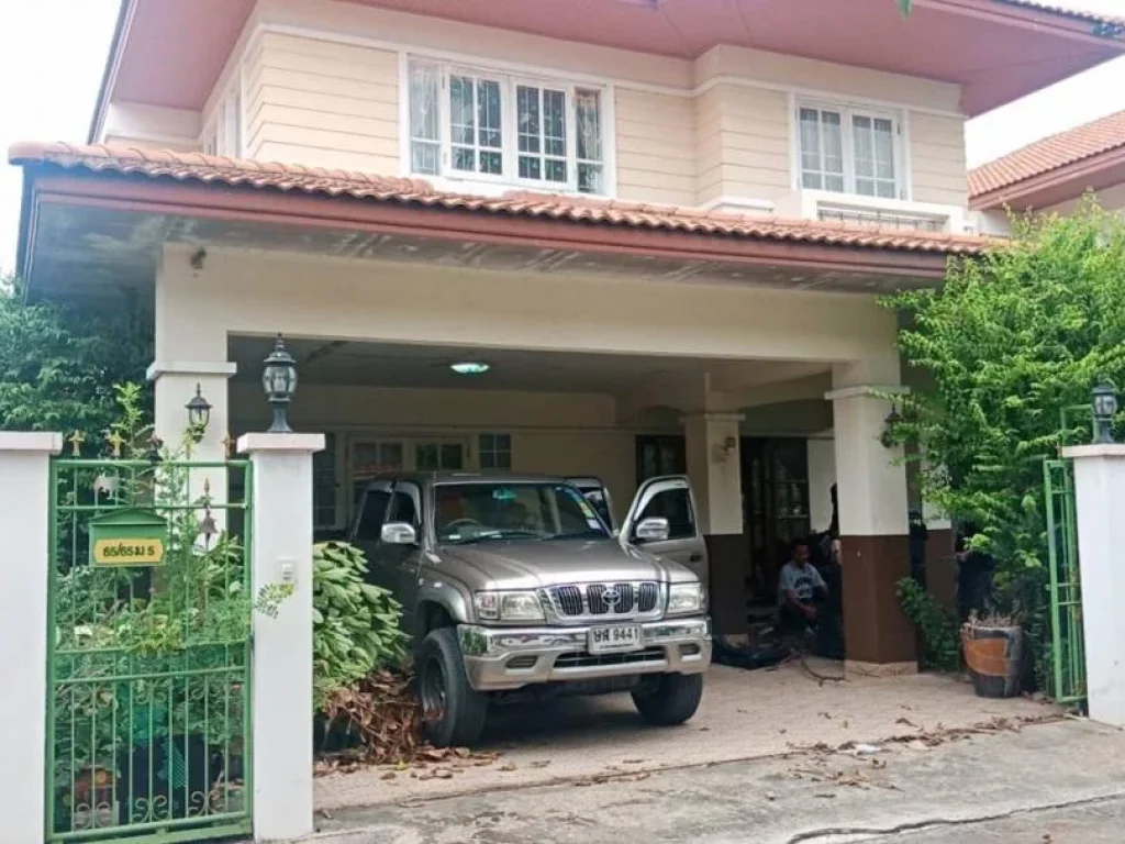 For Rent บ้านเดี่ยว หมู่บ้านเฟื่องสุข 2 บางบัวทอง ใกล้ทางด่วนหมายเลข 9 วงแหวนตะวันตก