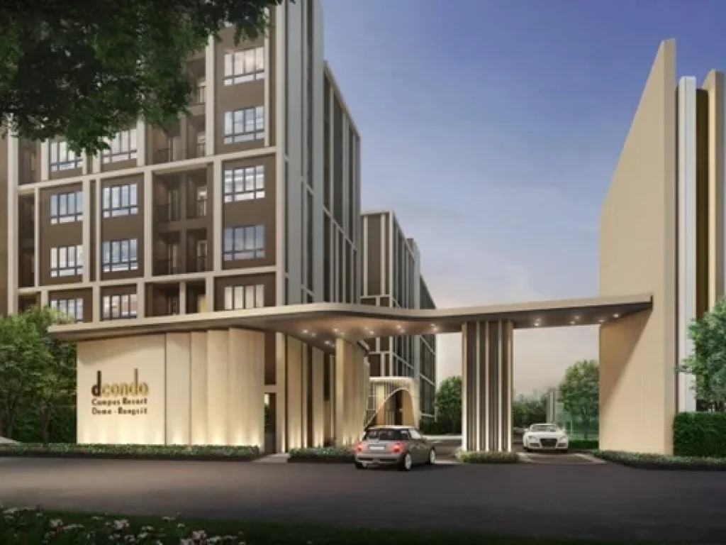 ขายดาวน์ Dcondo Campus Dome-Rangsit Fully Furnished พร้อมวิวสระว่ายน้ำ