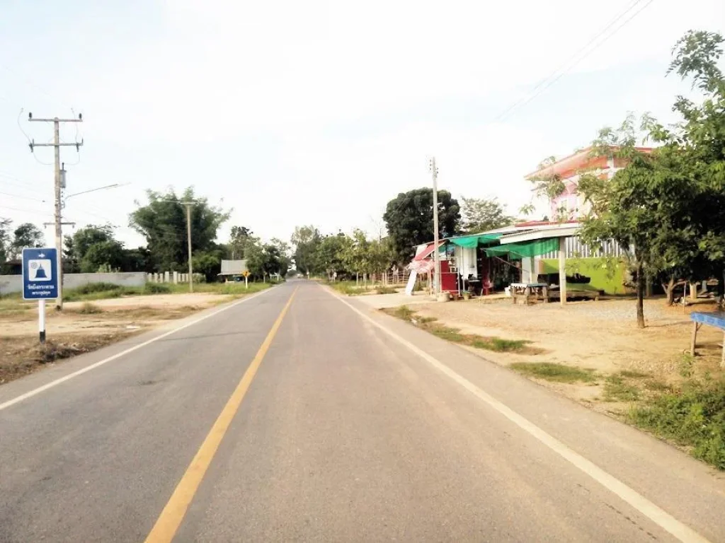 ขายที่ดิน 1-1-63 ตรวติดถนนราดยางใหญ่ ใกล้สี่แยกเต็งหนาม ขายถูก 95 แสนบาทด่วน