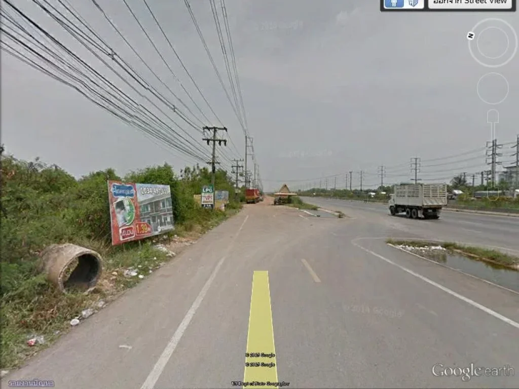 ขายที่ดิน75ไร่ ติดถนนพระราม2 ขาเข้า กม41 ตำบลบางโทรรัด