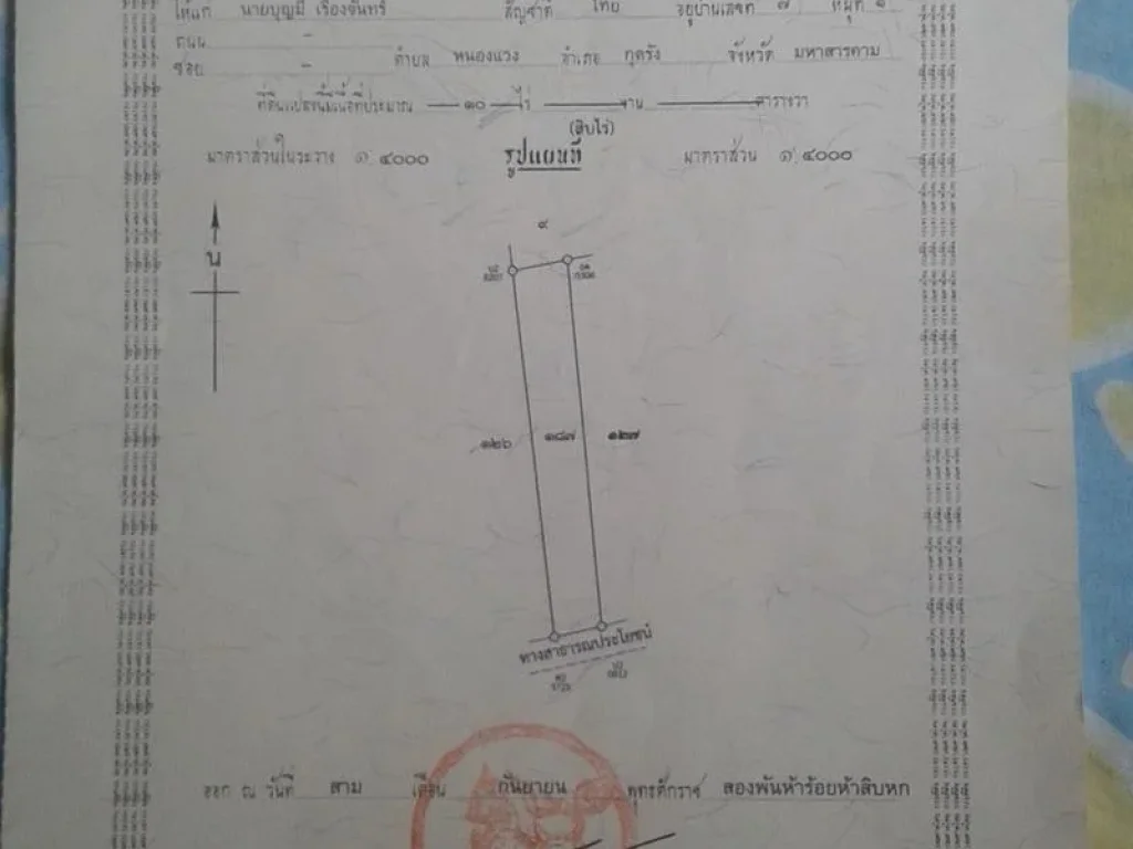 ขายที่ดินสำหรับการเกษตร 10 ไร่