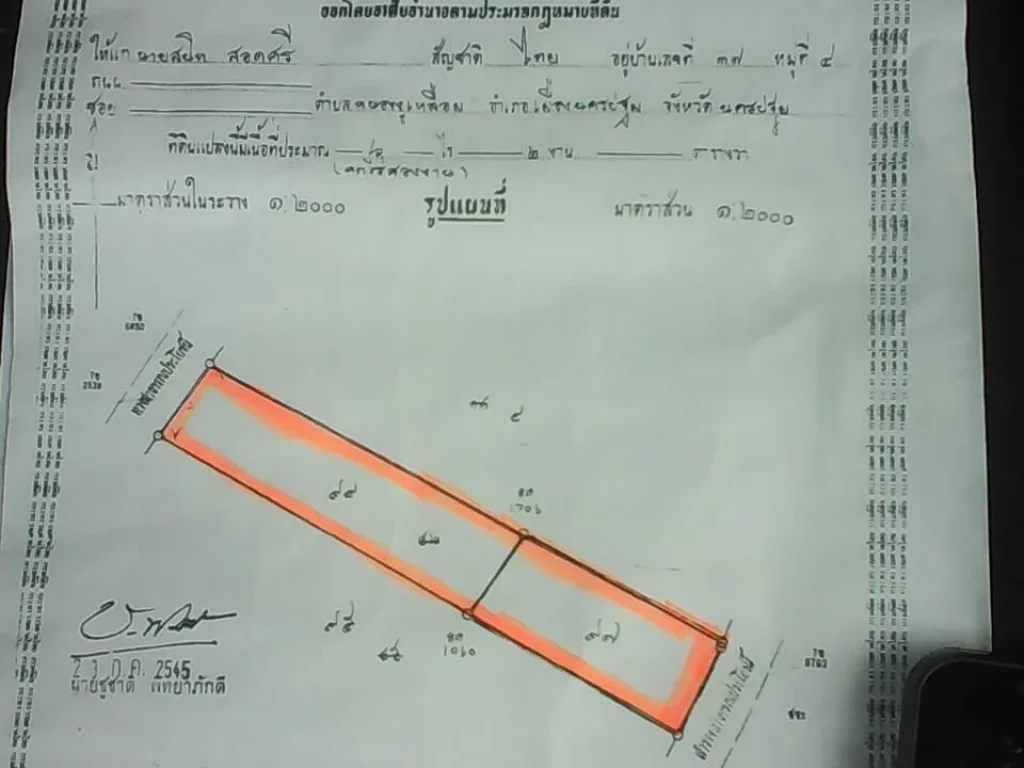 ขายที่ดิน 6 ไร่ 2 งาน หนองงูเหลือม