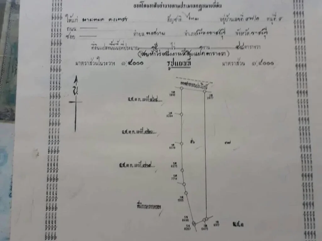 ด่วนๆๆร้อนเงินขายที่ดินโฉนด15ไร่1งานติดถนนเหมาะทำการเกษตรขายไร่ละ140000พร้อมโอนสนใจจริงลดได้