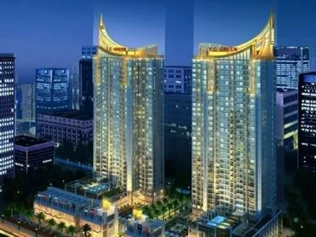 ให้เช่าTC Green condo พระราม 9 ตึก C 1นอน พร้อมอยู่