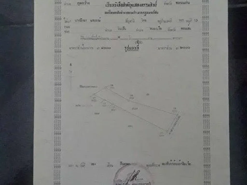 ขายด่วนที่ดิน5ไร่ครึ่งเจ้าของขายเองพร้อมโอนเส้นหนองเรือ-หนองแก