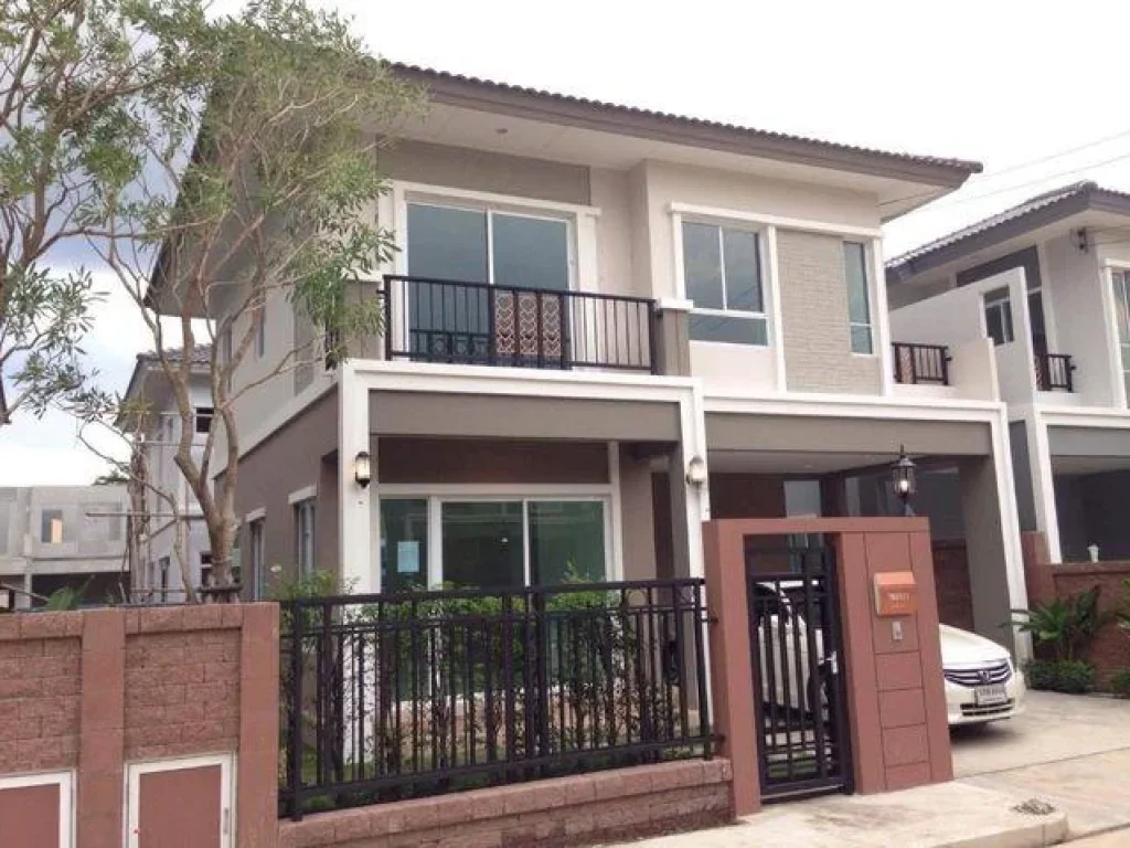 U618 ให้เช่าบ้านเดี่ยว 2 ชั้นหมู่บ้านภัสสรเพรสทีจ ลุกซ์ พัฒนาการ 44 HOME FOR RENT BANGKOK บ้านใหม่ให้เช่า อ่อนนุช 39 ศร