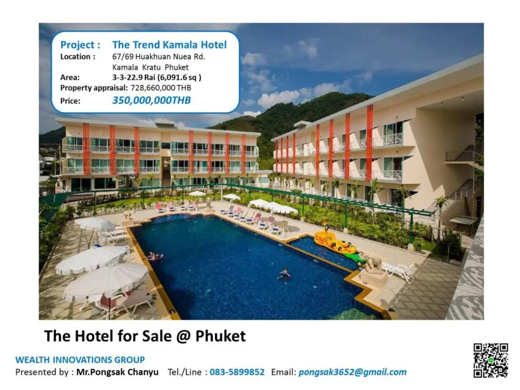 The Trend Kamala Hotel for Sale Kamala Phuket