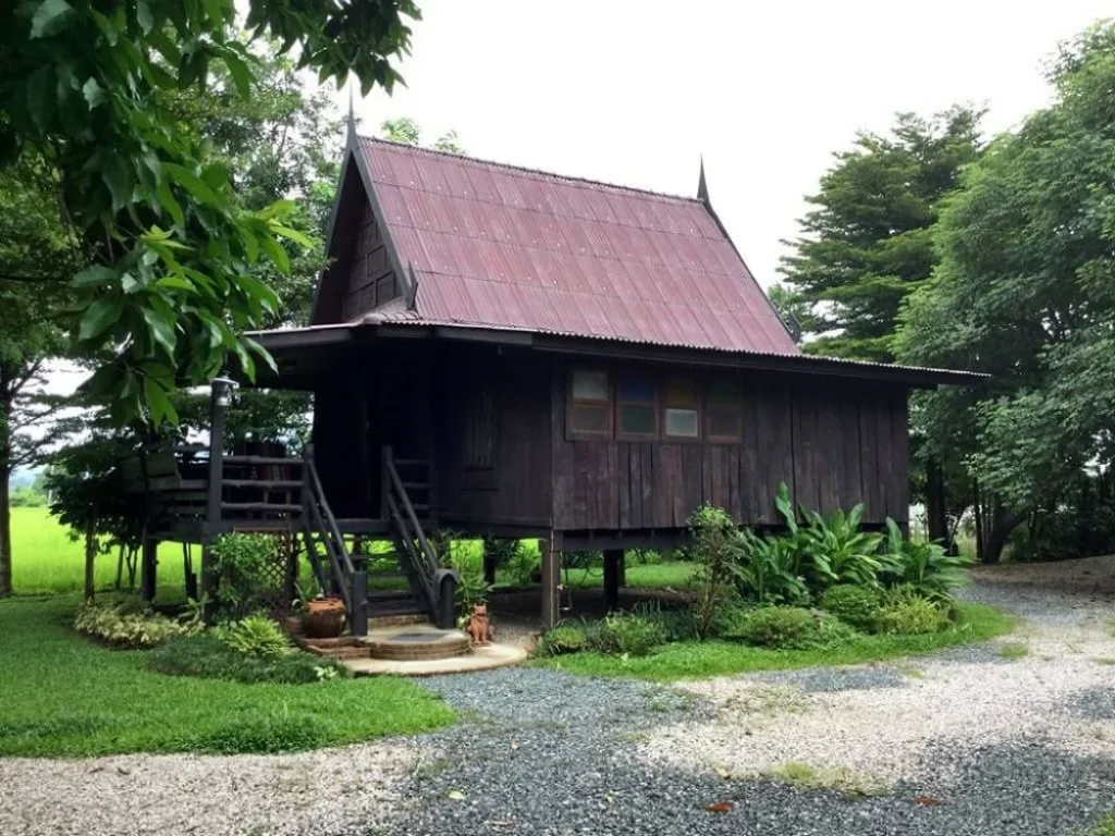 ขายบ้านพร้อมที่ดินห่างข่วงสิงห์ 17 km แม่ริม