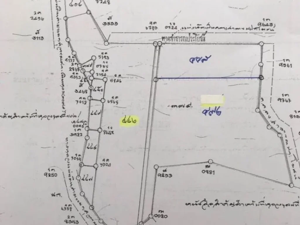 ขายที่ดินเขาใหญ่ 58 ไร่ ติดถนน 3077 ปราจีนบุรี-เขาใหญ่